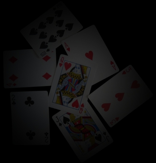 playing card spread