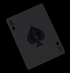 an ace of spades